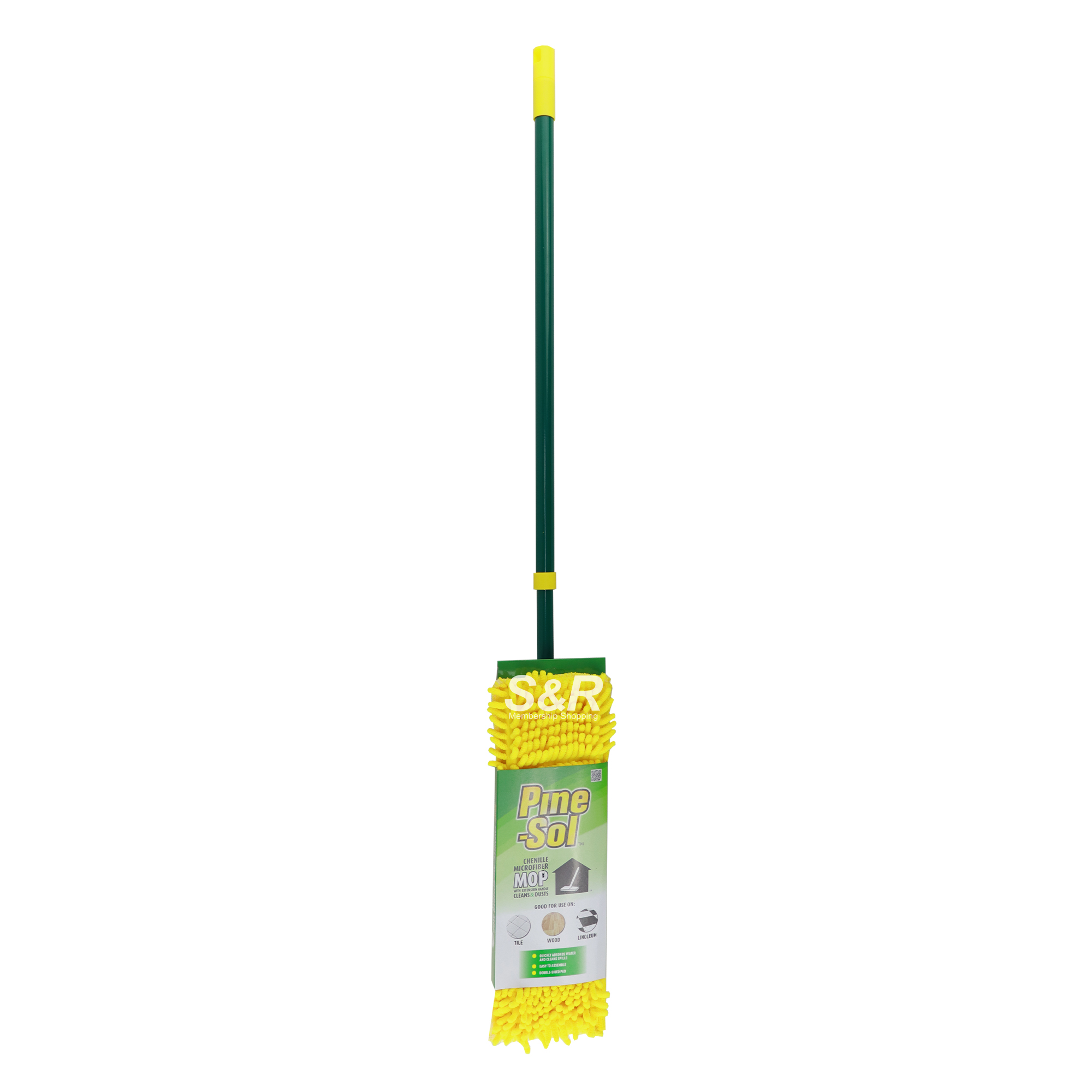 PineSol Chenille Microfiber Mop with Extension Handle 1pc